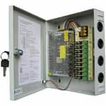 10A 9-Channel CCTV Power Supply with Metal Casing