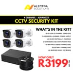 4 Channel Advanced CCTV Camera Kit