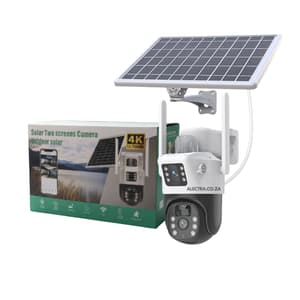 4K Solar Two Screens Outdoor Security Camera