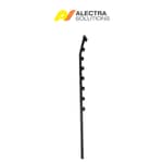 8 Wire Top Angle Square Tube Black