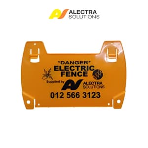 Alectra Solutions Electric Fence Warning Sign