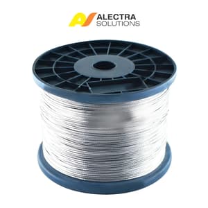 Nemtek 1.2mm Galvanised Stranded Electric Fence Wire – 680m / 5kg Roll