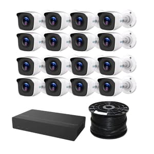 HiLook 16-Channel 2MP Full HD CCTV Security Camera Kit