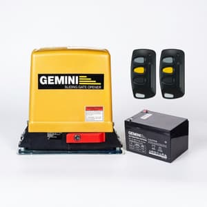 Gemini 12V 12Ah Sliding Gate Motor Kit