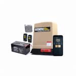 GEMINI Complex 24V 800kg Sliding Gate Motor Kit Smart Wi-Fi Control & 8Ah High-Capacity Backup